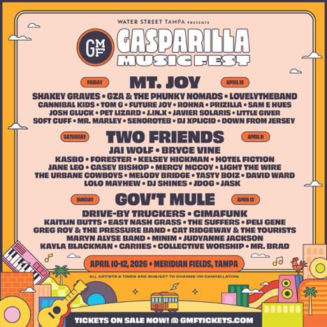 Gasparilla Music Festival 2026