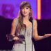 Taylor Swift, 36, gave a touching shout out to her fiancé Travis Kelce as she earned seven wins at the 2026 iHeartRadio Music Awards in Los Angeles on Thursday