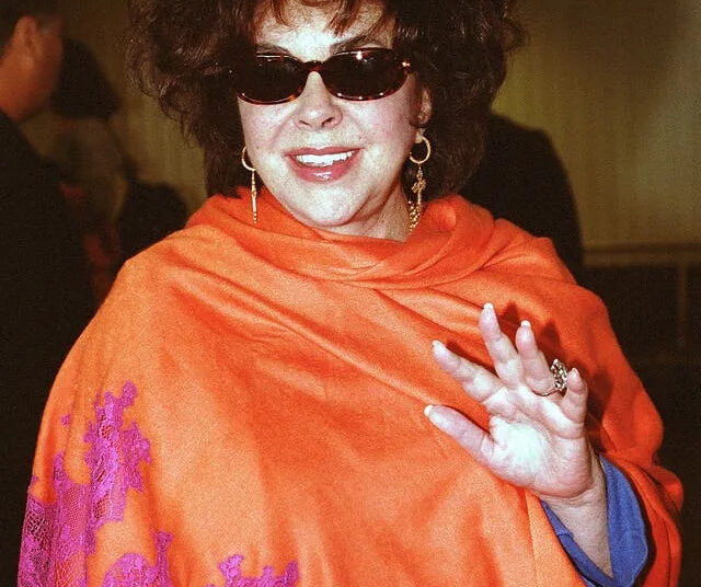 Liz Taylor Arrives In London
