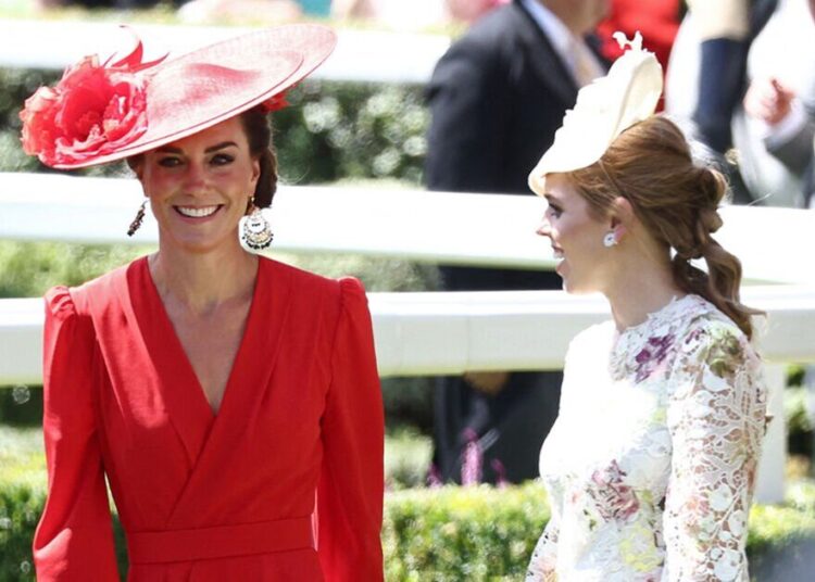 'Tense' exchange between Princess Kate and Beatrice caught on camera | Royal | News