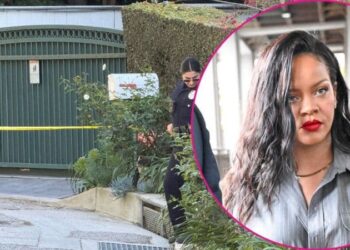 A shooting occurred outside Rihanna’s Los Angeles home while her family was inside.MEGA