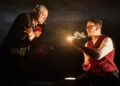 Pierre Adeli, left, and Adam J. Jefferis in "The Adding Machine."