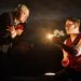 Pierre Adeli, left, and Adam J. Jefferis in "The Adding Machine."