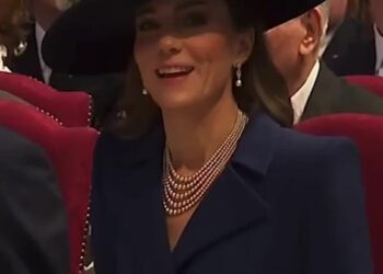 Kate's candid moment caught on camera