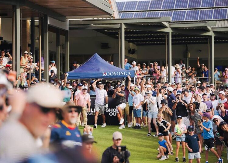 The audience at Blitz Golf England