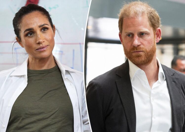 The awkward way Meghan Markle undermined Prince Harry in Netflix meetings: report