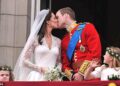 That kiss! Prince William and Kate Middleton shared a very public kissing on the balcony of Buckingham Palace following their wedding at Westminster Abbey