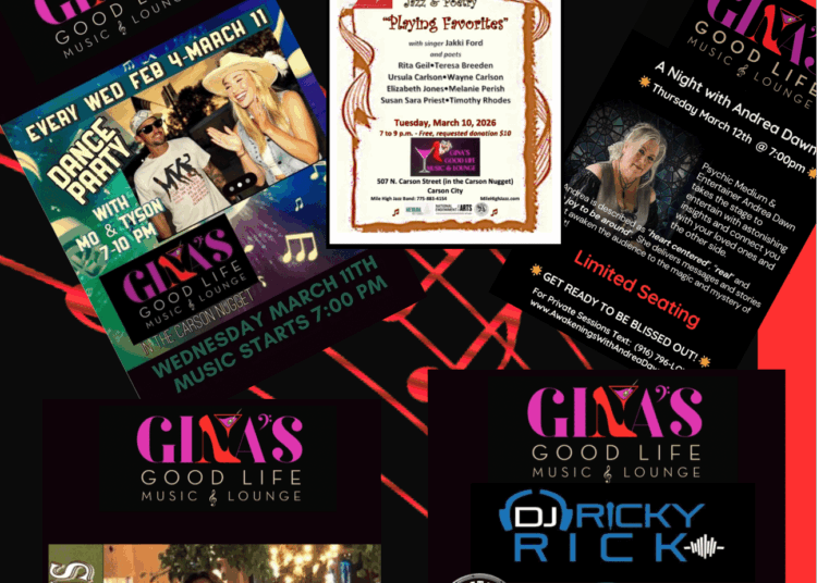 This week at Gina’s Good Life Music & Lounge 5 Straight Days of High Energy Music and Entertainment!