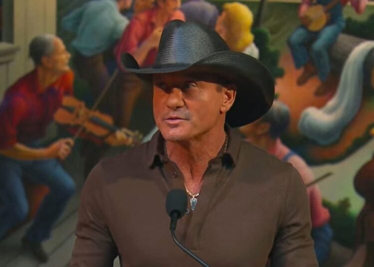 Tim McGraw Named New 2026 Country Music Hall of Fame Inductee