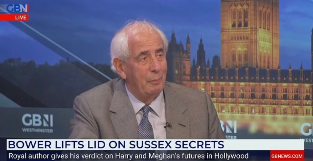 Tom Bower accuses Duchess of Sussex of 'campaign of terrorism' against Royal Family