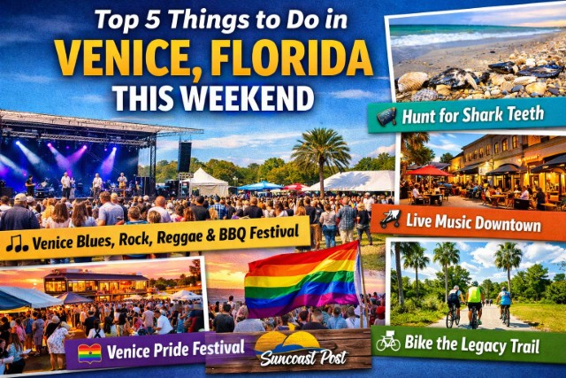 Top 5 Things to Do in Venice, Florida This Weekend (Music Festival, Events & Local Favorites)