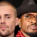 Singers Usher and Justin Bieber