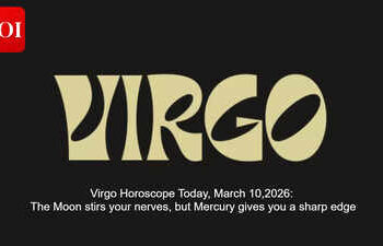 Virgo Horoscope Today, March 10,2026: The Moon stirs your nerves, but Mercury gives you a sharp edge