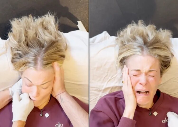 WATCH: LeAnn Rimes Has Intense Reaction To Jaw Release