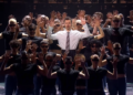 Watch: Harry Styles Blows Away the Brit Awards with Theatrical Version of New Song, "Aperture," Very Very David Byrne