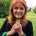 Last seen out in public in London in December for the christening of her youngest granddaughter, Sarah Ferguson (pictured, in County Donegal in Ireland) has disappeared from view amid the ongoing fallout from her links to Jeffrey Epstein