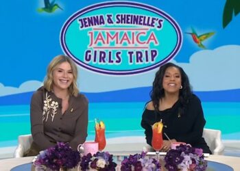 Jenna Bush Hager and Sheinelle Jones on the February 25, 2026, episode of NBC's 'Today With Jenna & Sheinelle.'