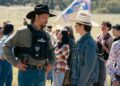 piya wiconi kayce dutton reunites with an old seal teammate and aids his marshal unit in hunting down a bomber targeting broken rock reservation. the trail leads to a dangerous encounter with an armed anti government militia on the series premiere of marshals, sunday, march 1 (8:00 9:00 pm, et/pt). pictured (l r): luke grimes as kayce dutton and brecken merrill as tate dutton. photo: sonja flemming/cbs ©2025 cbs broadcasting, inc. all rights reserved.