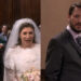 From L to R: Sheldon and Amy at the altar, and Wil Wheaton looking at Mark Hamill on The Big Bang Theory.