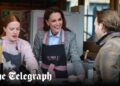 William and Catherine serve up a right royal crumble