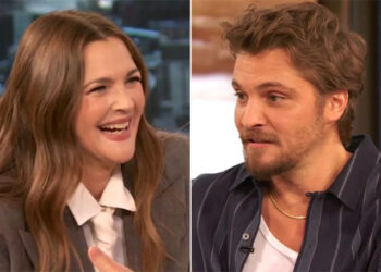 Luke Grimes and Drew Barrymore on 'The Drew Barrymore Show'Credit: The Drew Barrymore Show (2)