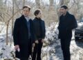 Nick Gehlfuss as Special Agent Bill Goodman, Melinda Michael as Mona Azar, and Tom Ellis as CIA Case Officer Colin Glass — 'CIA' Season 1 Episode 2