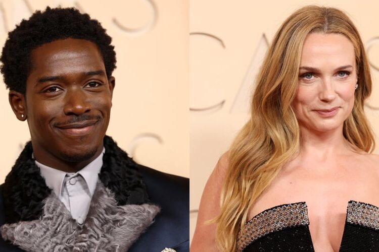 ‘F1 the Movie’ Stars Damson Idris & Kerry Condon Zoom Onto Oscars 2026 Red Carpet | 2026 Oscars, Damson Idris, Joseph Kosinski, Kerry Condon, kristin kosinski, Oscars | Celebrity News and Gossip | Entertainment, Photos and Videos