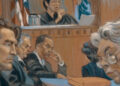 Sante and Kenny Kimes in court
