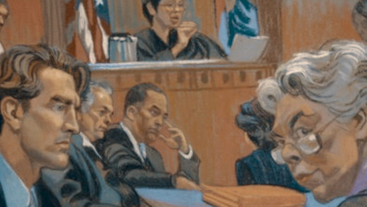 Sante and Kenny Kimes in court