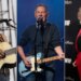 Joan Baez (L) Bruce Springsteen (C) and Jane Fonda (R) are among the various celebrity performers and speakers expected to attend the "No Kings" rally in St. Paul, Minn., on March 28.