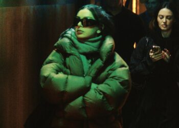 Charli xcx appears in a scene from