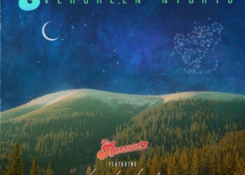 The Raccoons ‘Evergreen Nights’ album artwork