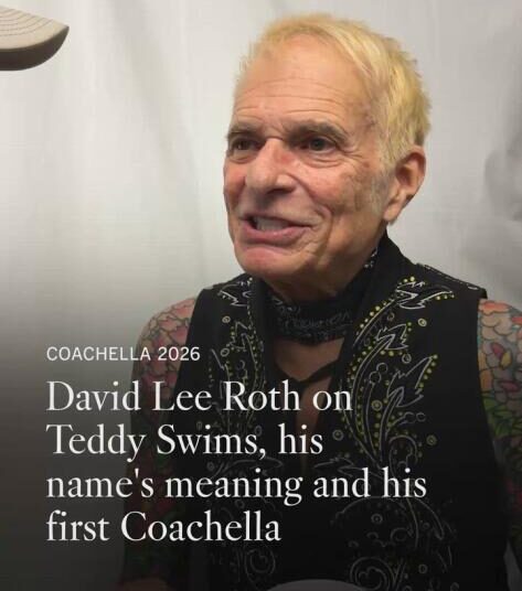 10 minutes backstage with David Lee Roth at Coachella