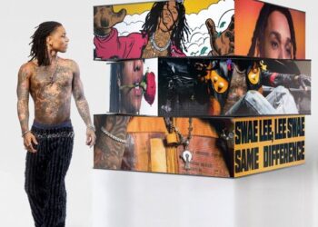 Image may contain Josh Levi Leury García Person Skin Tattoo Art Collage Adult Accessories Jewelry and Necklace