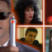 Will Smith in Men in Black next to shots of Cher in Moonstruck, Queen Latifah in Chicago, Justin Timberlake in The Social Network, and Lady Gaga in A Star Is Born