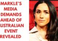MARKLE’S TOP SECRET AUSTRALIAN REQUESTS EXPOSED #royal #meghan #princeharry