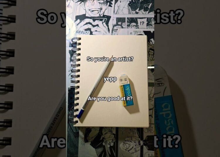 So you’re an artist? 💀🎨 Sometimes masterpiece… sometimes disaster 😂