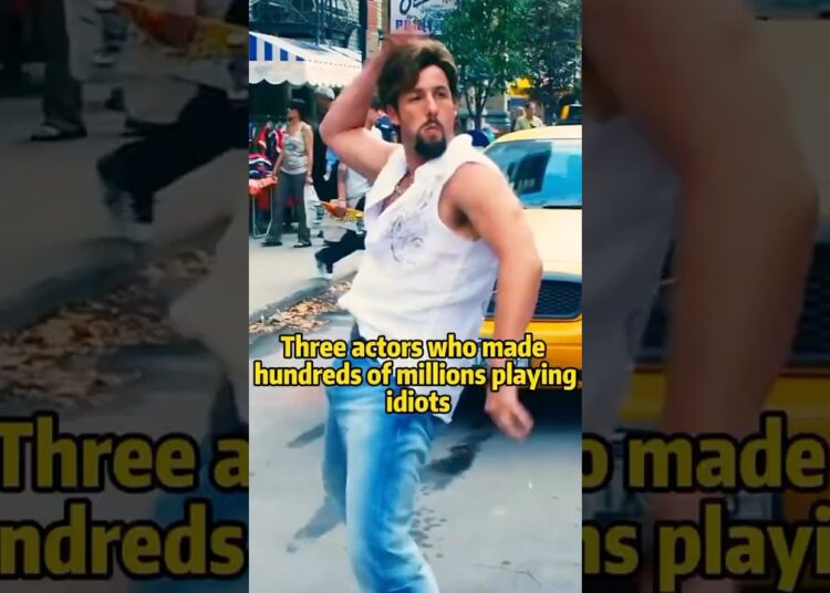 Three actors who made hundreds of millions playing idiots#celebrity