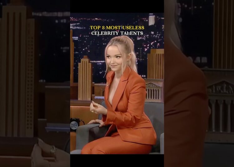 TOP 8 MOST USELESS CELEBRITY TALENTS.#usa #celebrity #talent #funny #fyp #foryoupage #interesting