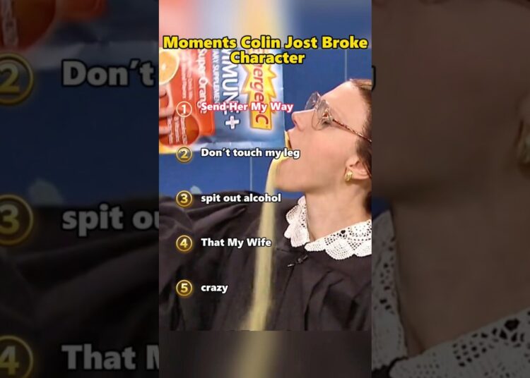 Moments Colin Jost BrokeCharacter  #funny #celebrity #fyp #fun #funnyvideo