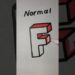 The letter F drawing #shorts #artist #howtodraw #art