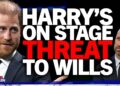 Prince Harry’s new war with William & Royal Family after shocking on stage statement: “Sick threat!”