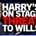 Prince Harry’s new war with William & Royal Family after shocking on stage statement: “Sick threat!”