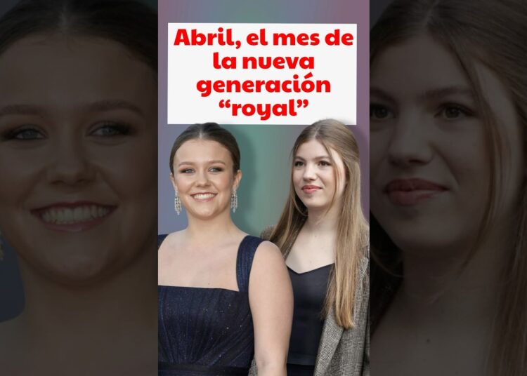 Abril, el mes de la nueva generación “royal”