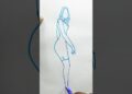 pen drawing #shorts #short video #drawing #pencil art😍