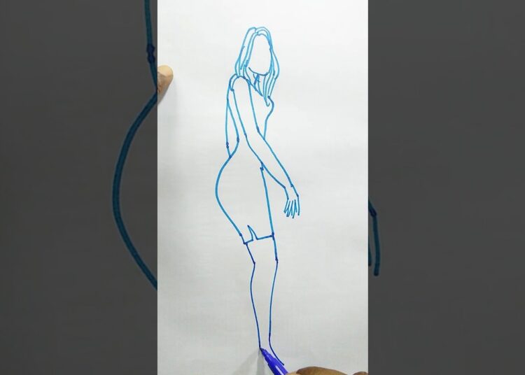 pen drawing #shorts #short video #drawing #pencil art😍