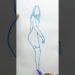 pen drawing #shorts #short video #drawing #pencil art😍