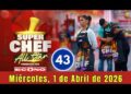 Super Chef Celebrities 🔴 1 de Abril de 2026 Full | Puerto Rico