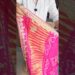 Rani Bandhani Gajji Silk Saree 👑 Gota Patti Royal Look #shorts #reels #bandhanisaree #latest #saree
