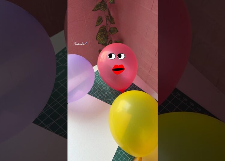 WHAT is this😱 #Sabia.the.artist #shorts #balloon